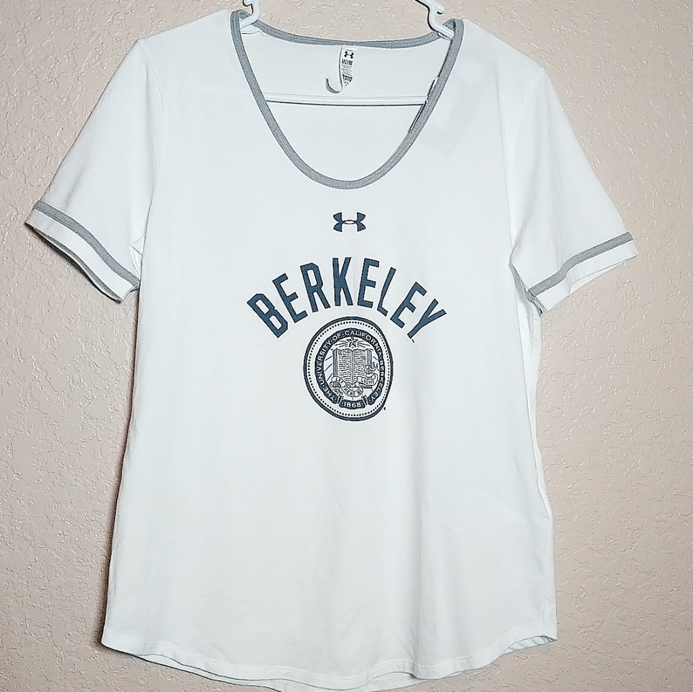 NWT Under armour Berkeley white T-shirt top size m